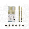 🎨✏️Ink Tracing Coloring Book +12 Fineliner Pens Set - Authentic Patent Edition