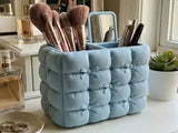 3D Printed Aesthetic Quilted Bow Makeup Brush Holder