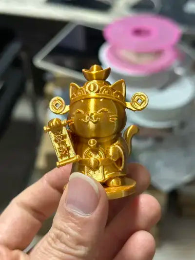 3D Printed Chinese New Year Fortune Cat