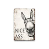 🚽 Fun English bathroom sign – a popular and humorous bathroom style, perfect for country kitchen decor! 😂 A perfect gift, easy to install! 🎁🛠️