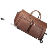 Rolling Garment Bags for Travel,Convertible Duffle Garment Bag Roller Bags for Travel Carry on Garment Bag with Wheels Luggage Rolling Weekender Roller Duffle Bags for Travel