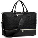 Travel Duffel Bag, Womens Overnight Bag Weekender with Shoe Pouch Large Carry On Bag Travel Tote Duffel Bag for Women,Hospital Bags for Labor and Delivery
