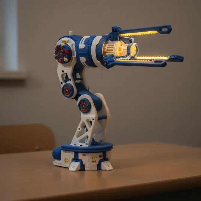 3D Printed Electromagnetic gun (dimmable night light)