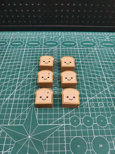 3D Printed Cute Bun Stress Reliever