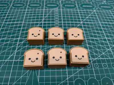 3D Printed Cute Bun Stress Reliever