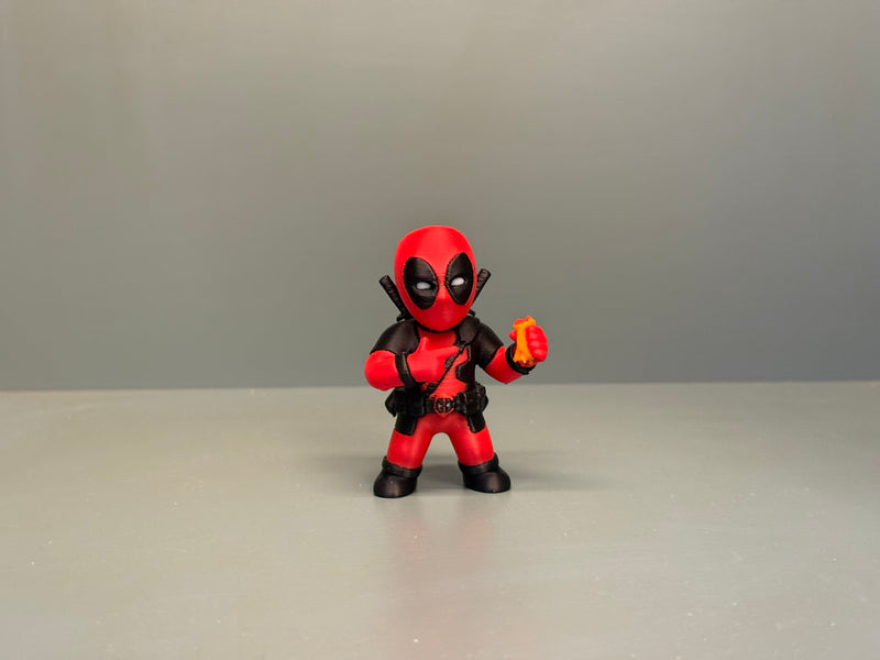 3D Printed Deadpool's Taco Time 3D Q Version