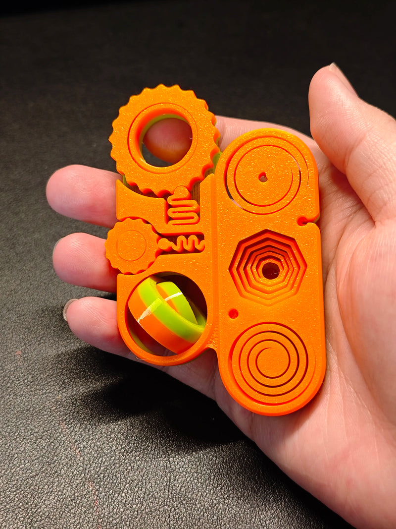 3D Printed Six in one stress relieving toy
