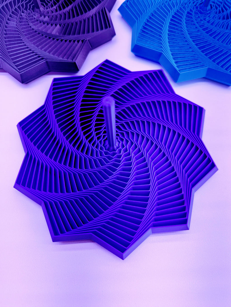 3D Printed 10-Star Stress Relief Design