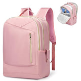 seyfocnia Travel Backpack for Women,17.3 Inch Laptop Backpack Carry On Backpack for Airplanes Computer Backpack for Women Business Backpack with Laptop Compartment Work Bag,Pink