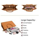Laptop Tote Bag for Womens, Work Tote Bags Women's Shoulder Handbags Briefcase Top Handle Satchel Purse Computer Bags